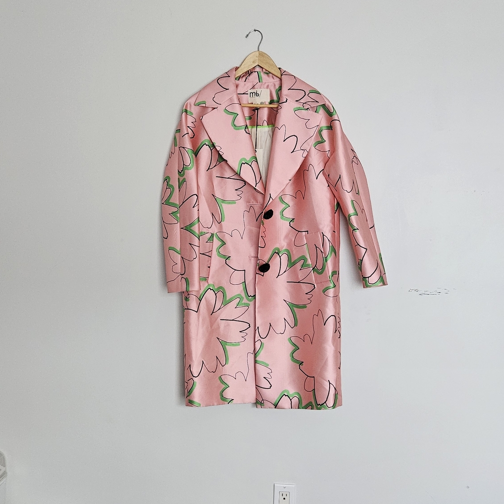 Ted Baker Pink and Green Floral Jacket